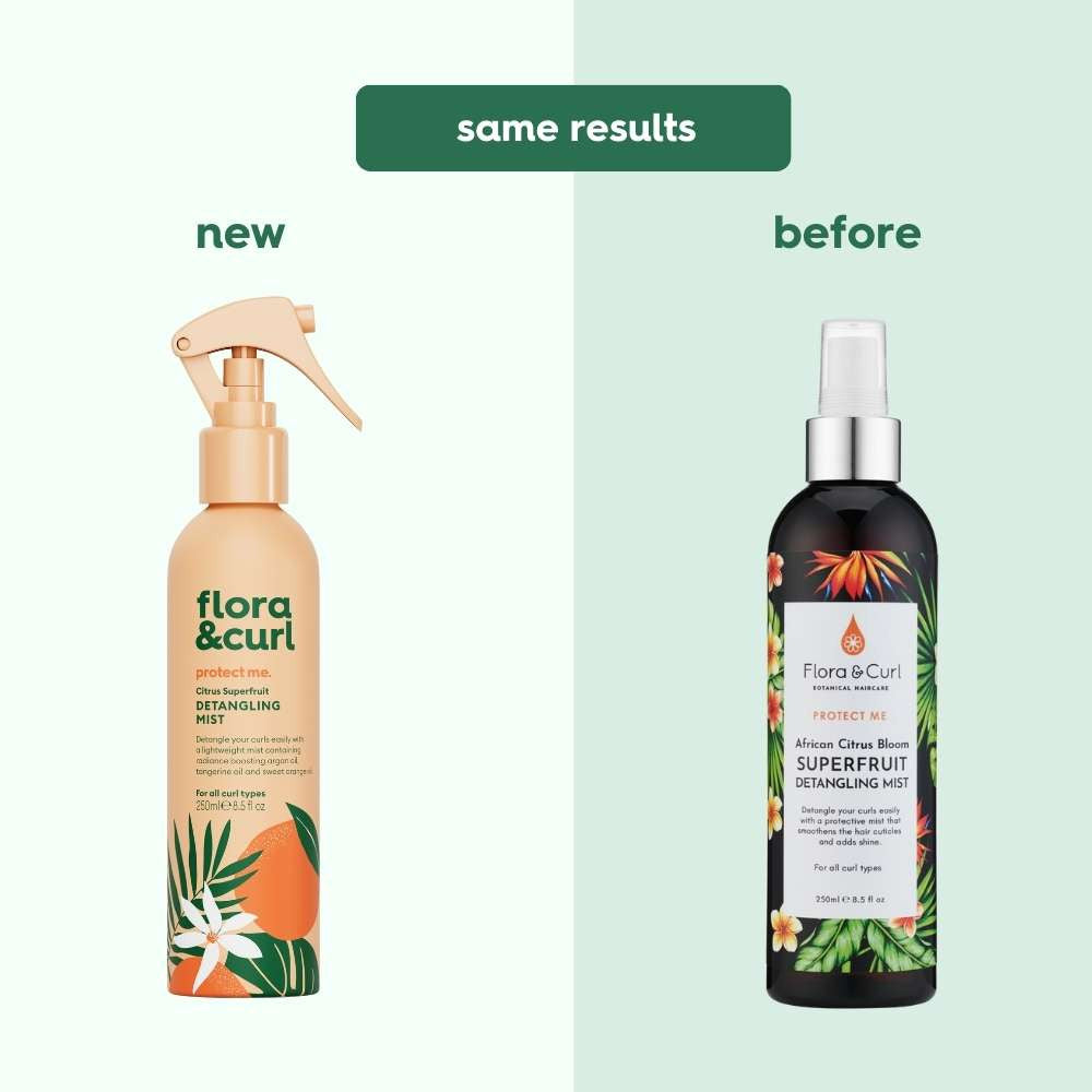 Flora & Curl Protect Me Zitrus-Superfrucht Entwirrungsspray 250ml
