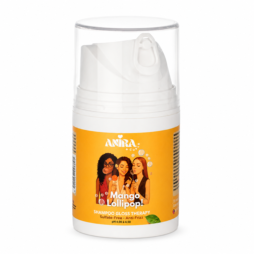 Anira Curls Mango Lollipop Shampoo Glanztherapie