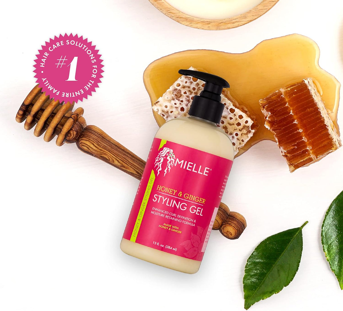 Mielle Honey & Ginger Styling Gel 384ml