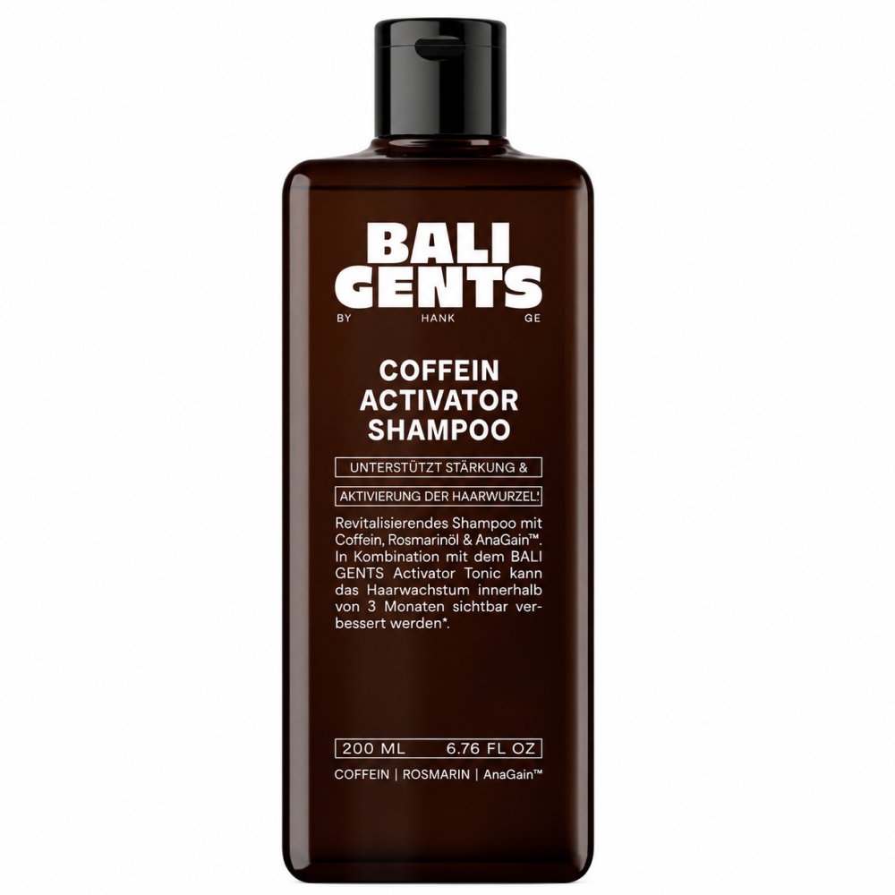 Bali Curls Gents Coffein Activator Shampoo 200ml