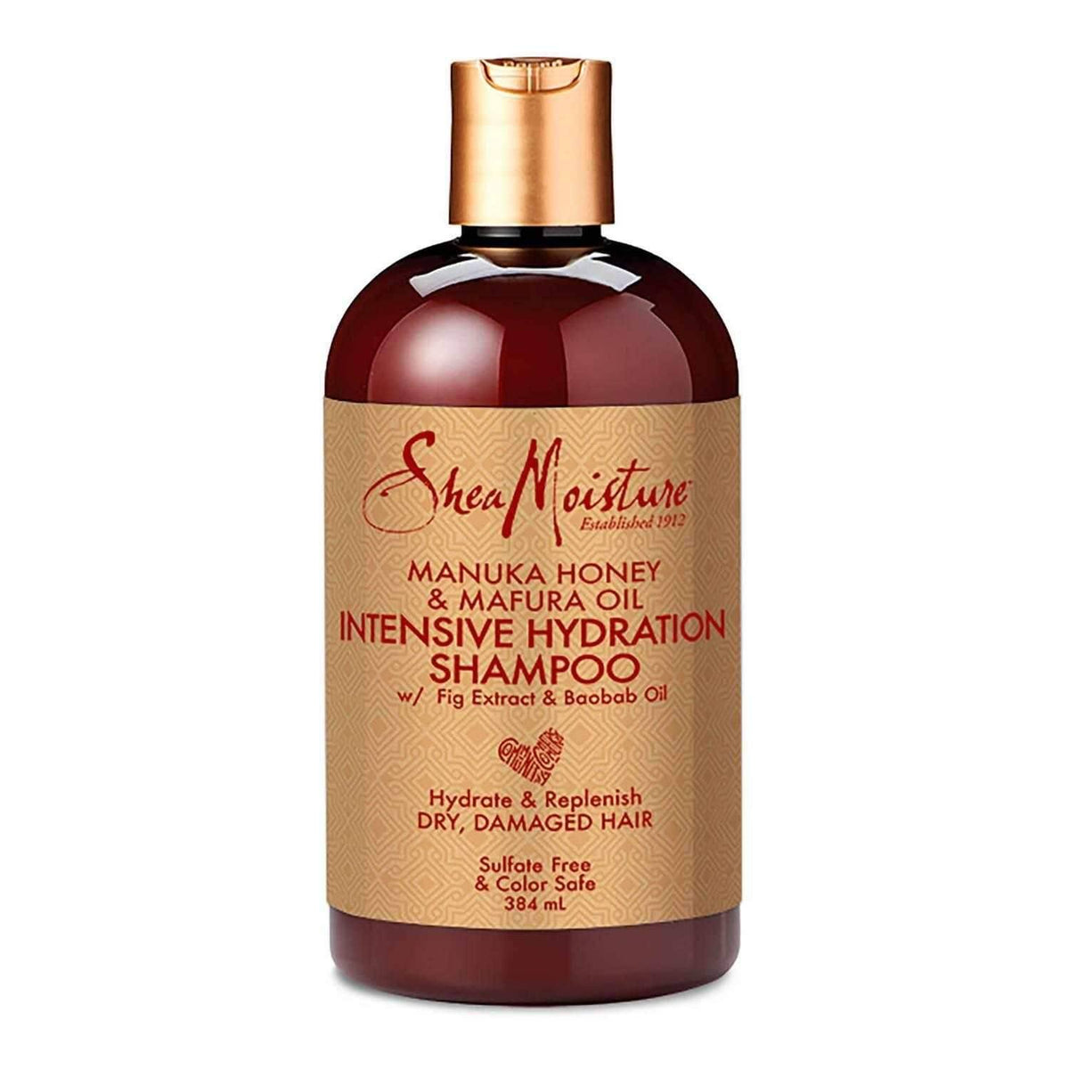 Shea Moisture Manuka Honig & Mafura Öl Intensiv feuchtigkeitsspendendes Shampoo 384ml