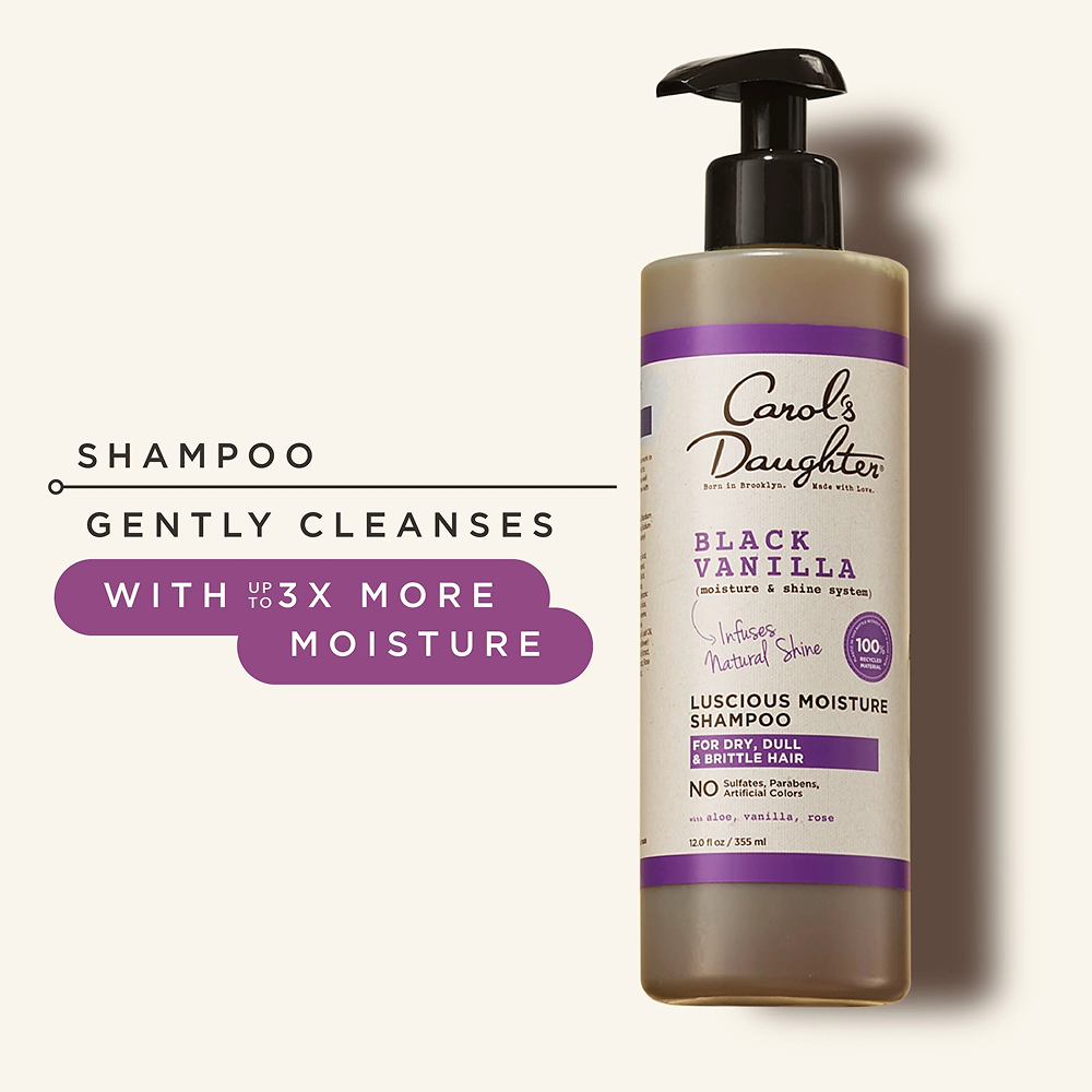 Carols Daughter Black Vanilla Moisture & Shine Shampoo 12oz
