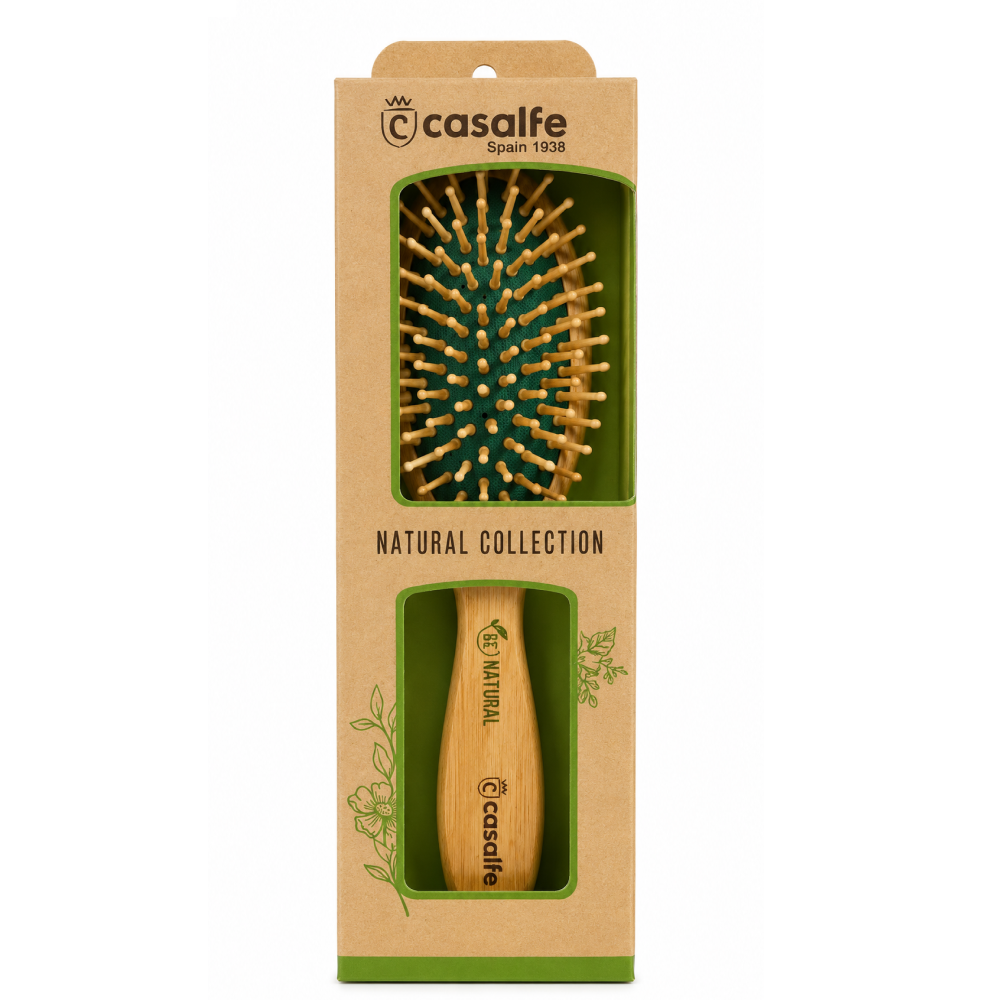 Casalfe Wooden Cushion Oval Brushes