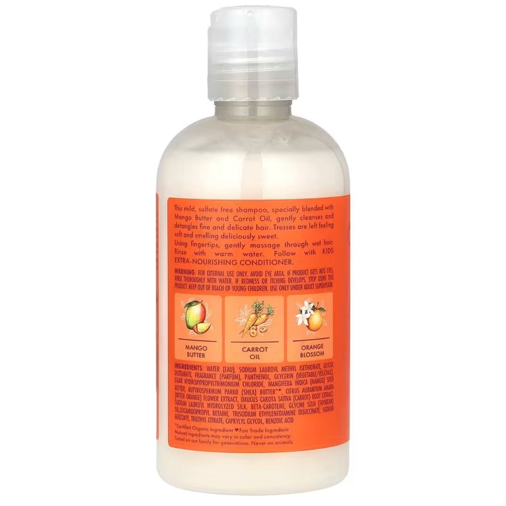 Shea Moisture Mango & Karotte Kinder Extra Pflegendes Shampoo 237ml