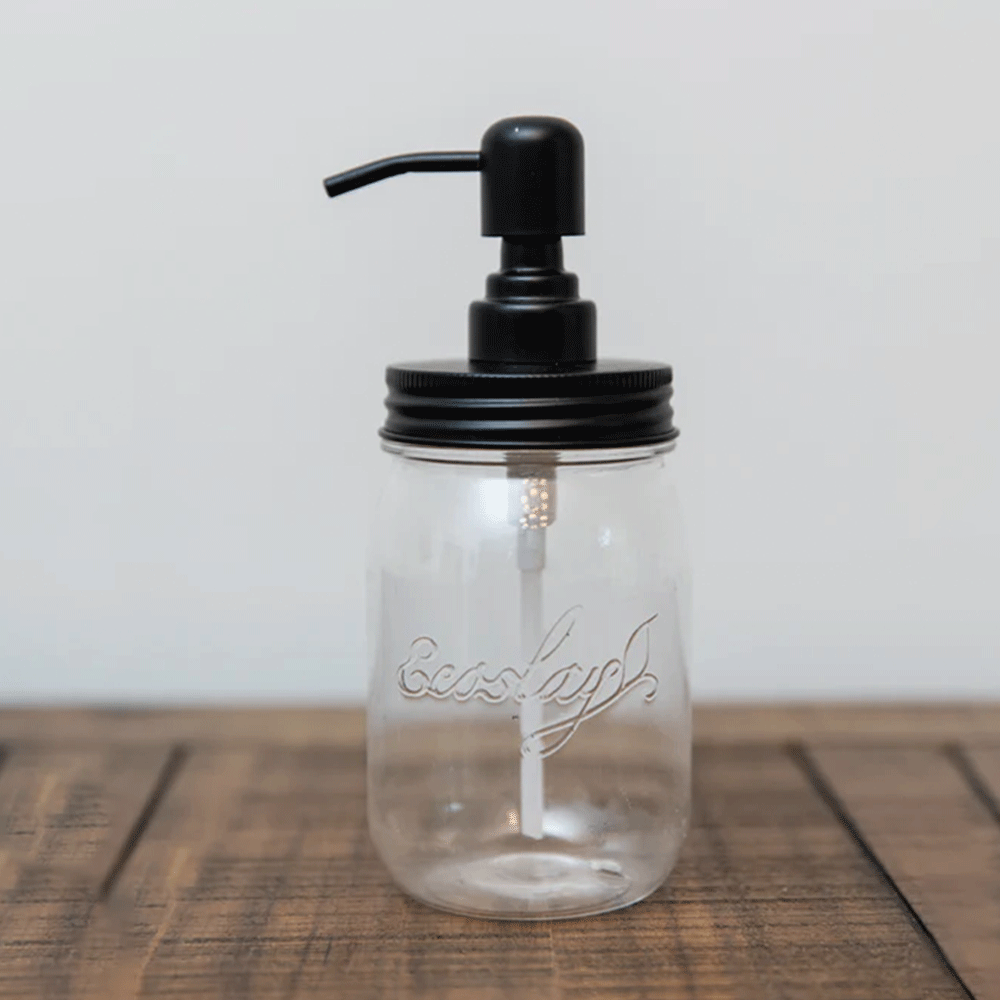 Ecoslay Einmachglas und Pumpspender