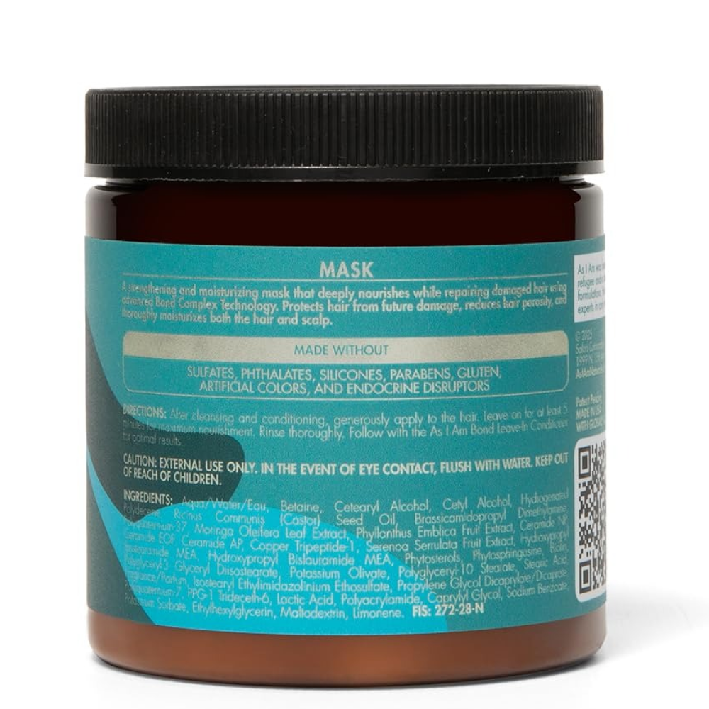 As I Am Bond Moisturizing Mask 8oz