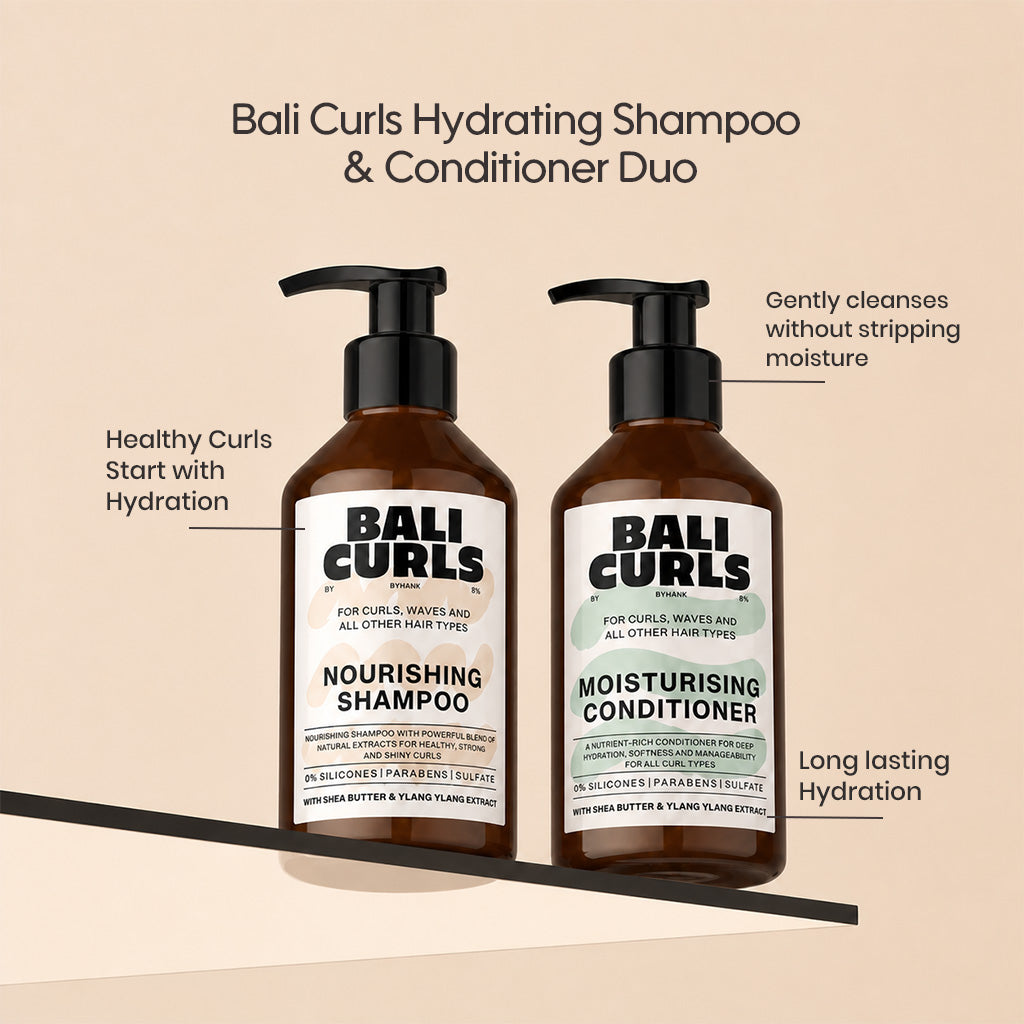 Bali Curls Feuchtigkeitsspendendes Shampoo & Spülung Duo