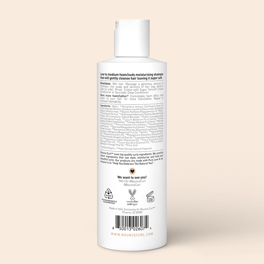 Bounce Curl Pure Silk Moisturizing Shampoo 238ml