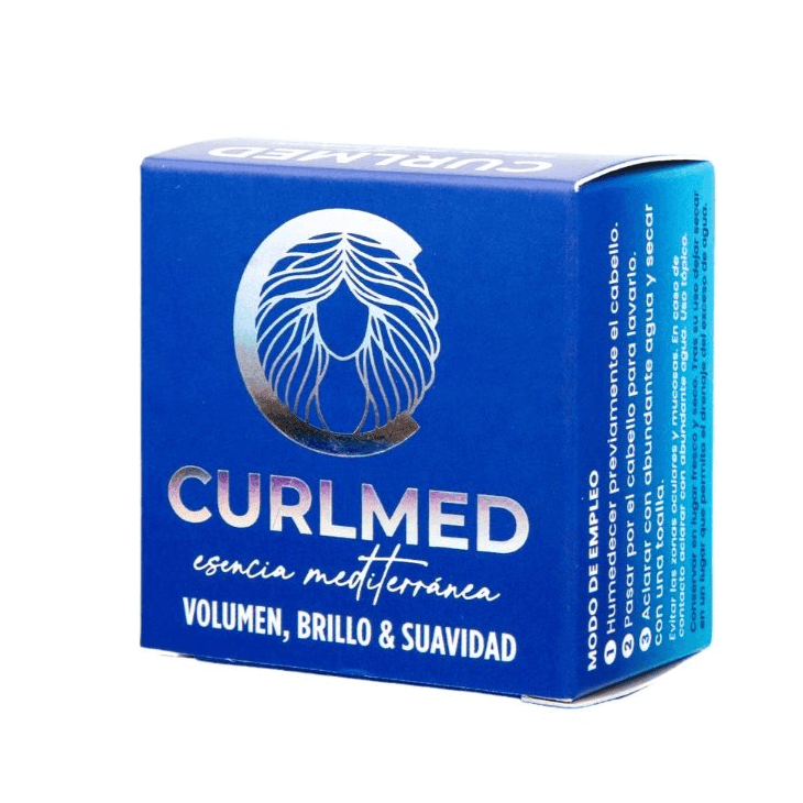 CurlMed festes Shampoo für Volumen, Glanz und Geschmeidigkeit