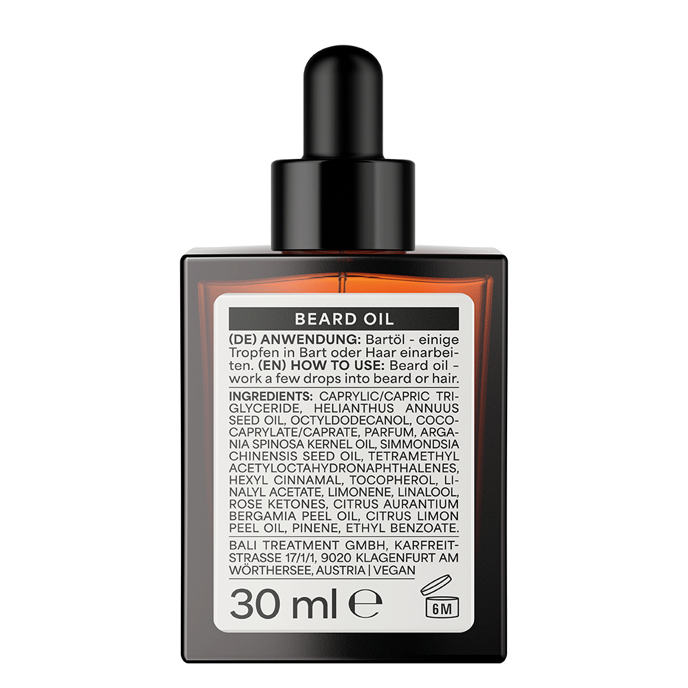 Bali Curls Bali Gents Beard Oil 30ml