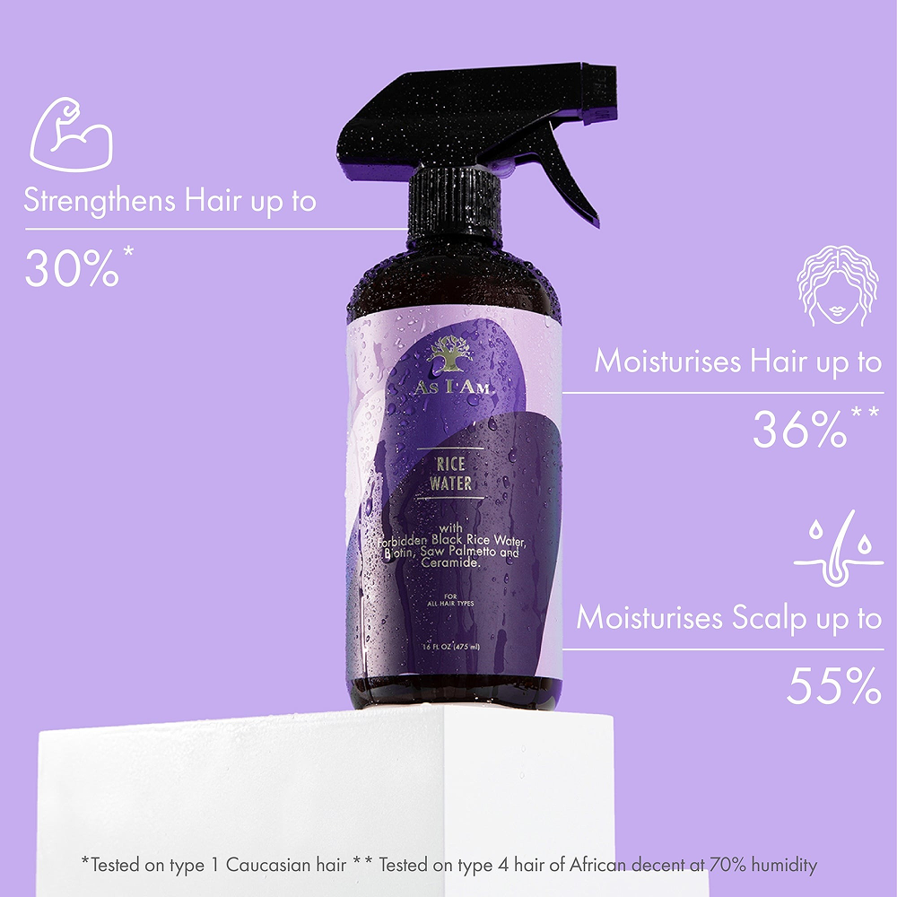 As I Am Reiswasser-Spray 475ml