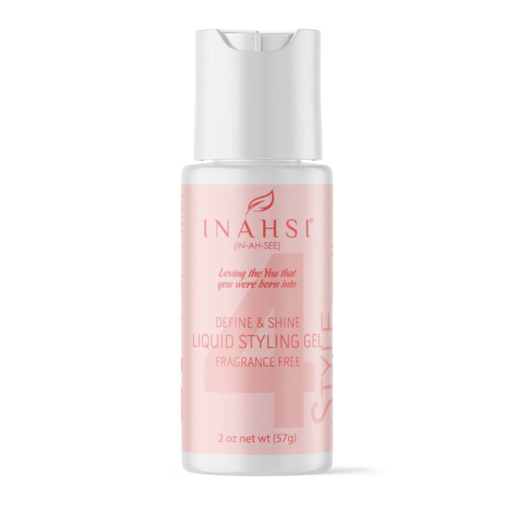 Inahsi Naturals Define & Shine Flüssiges Styling Gel Ohne Duftstoffe