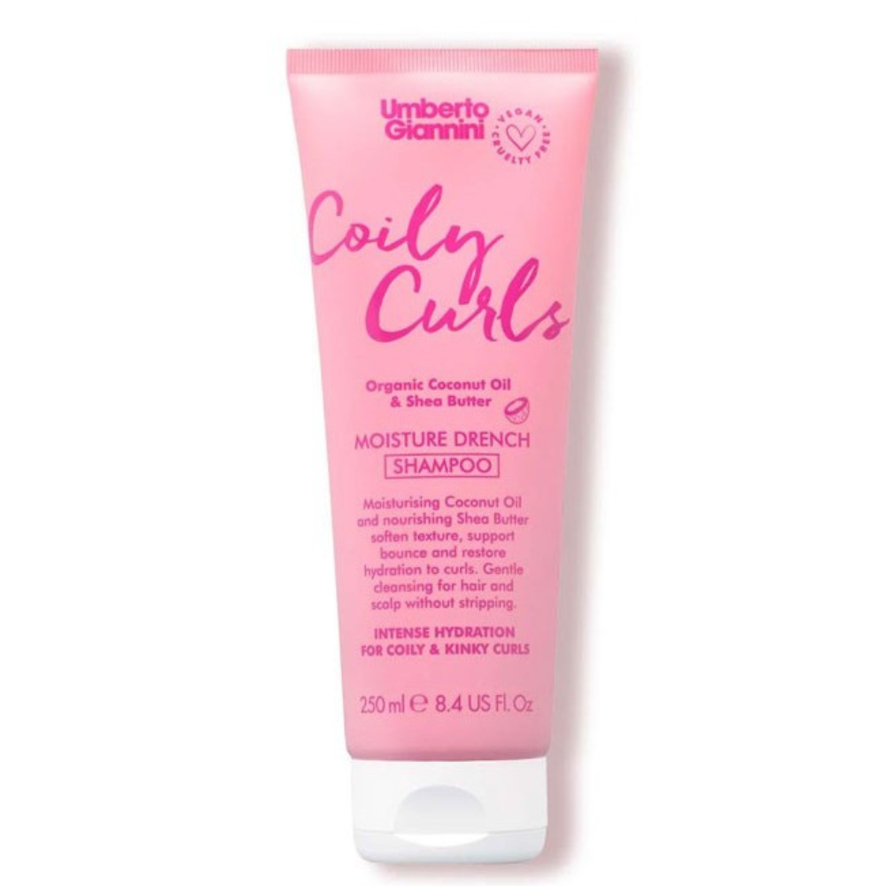 Umberto Giannini Coily Curls Moisture Drench Shampoo 250ml