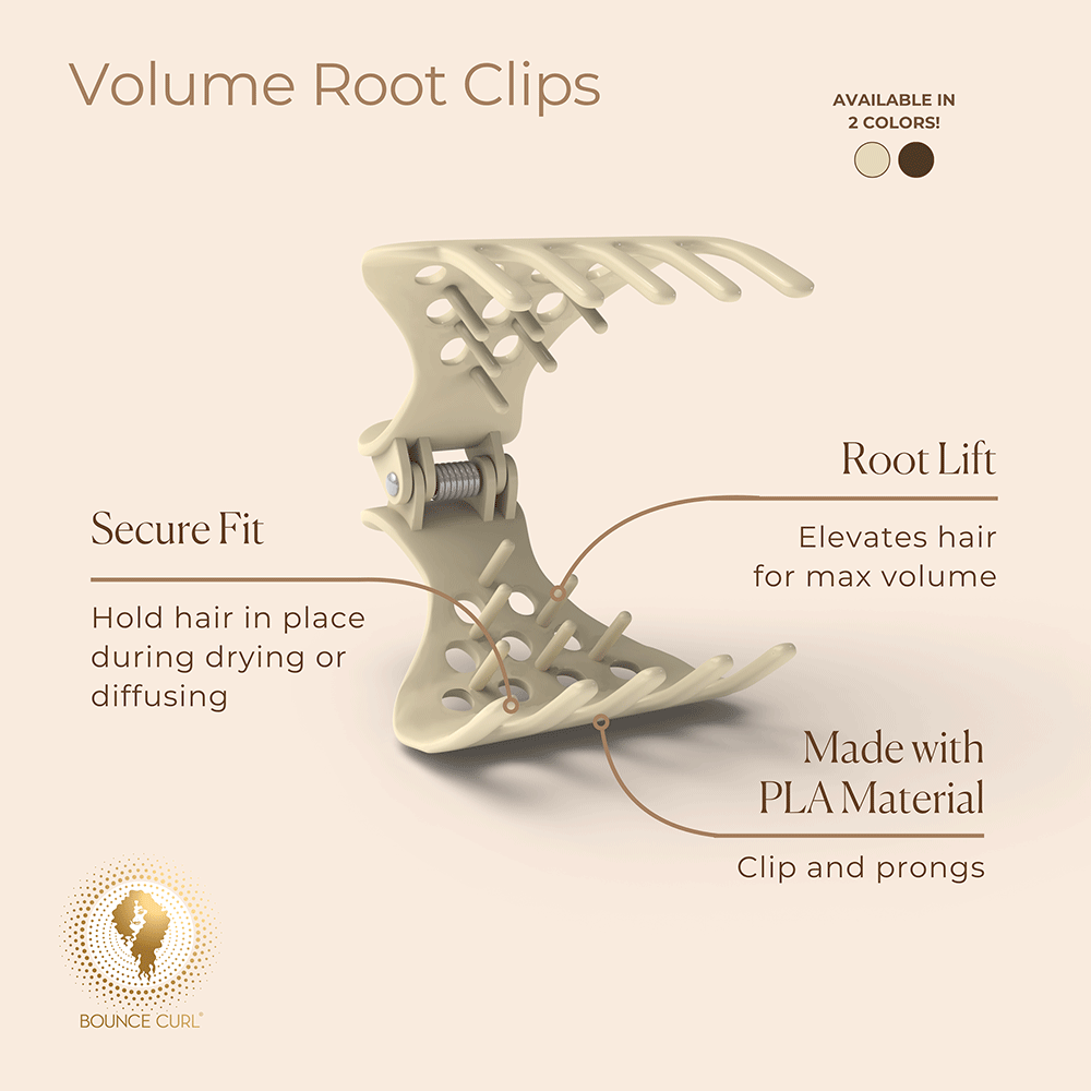 Bounce Curl Volumen-Ansatzclips