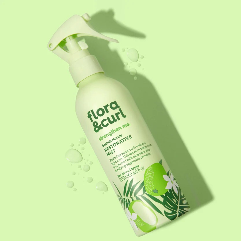 Flora & Curl Baobab Marula Restorative Mist 200ml