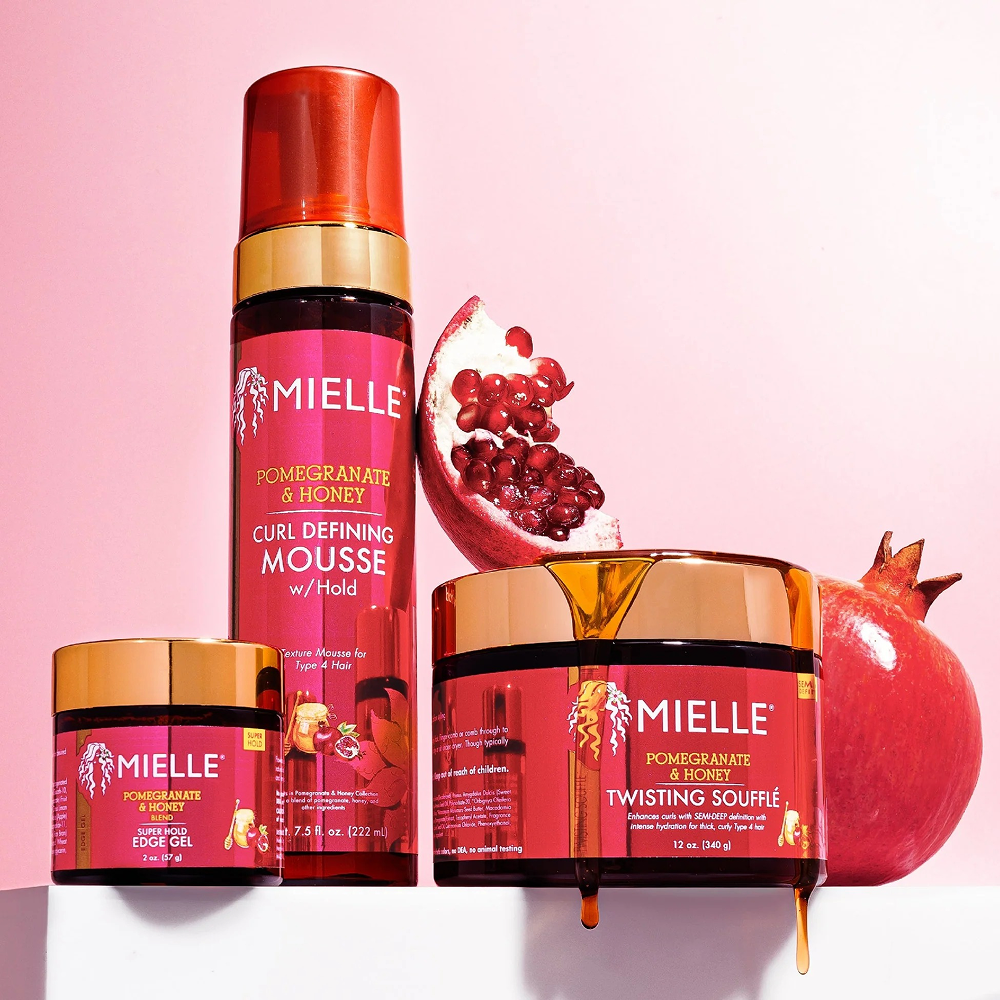 Mielle Pomegranate & Honey Blend Super Hold Edge Gel 2oz