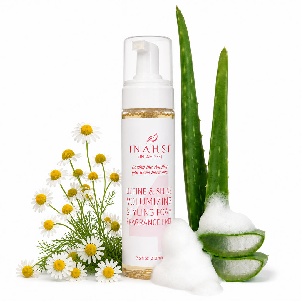 Inahsi Naturals Define & Shine Volumizing Styling Foam