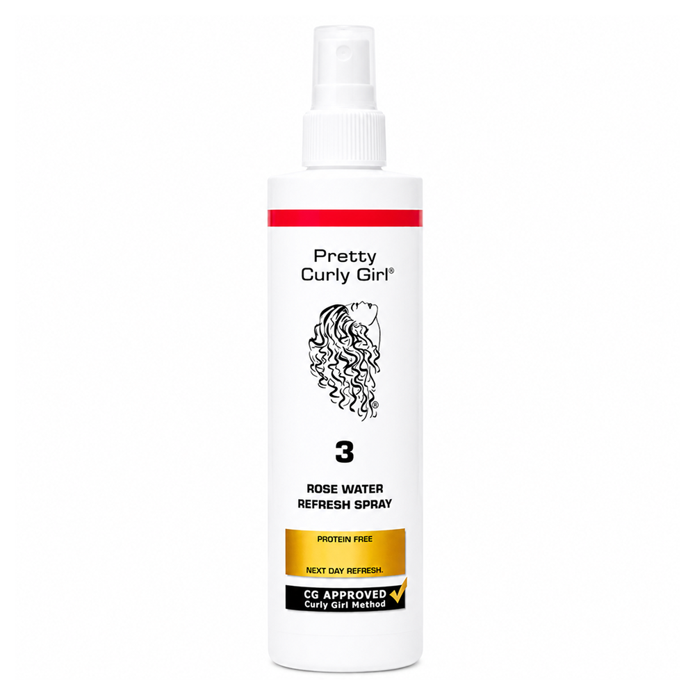 Pretty Curly Girl Rosenwasser-Erfrischungsspray 200ml