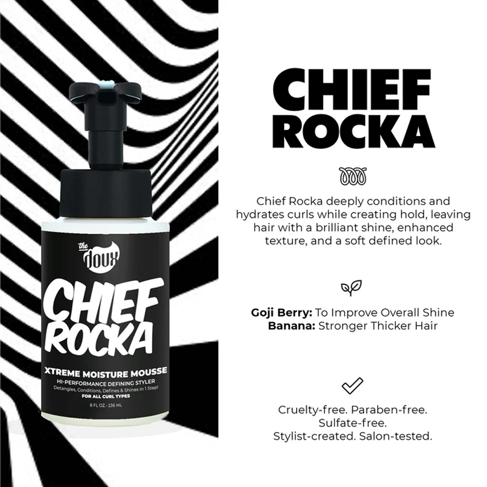 The Doux Chief Rocka Xtreme Mousse 226g