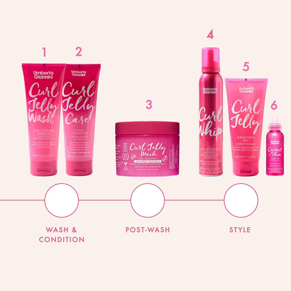 Umberto Giannini Curl Jelly Maske Lockendefinition 300ml