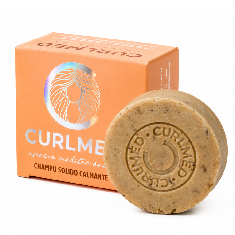CurlMed Festes Shampoo Beruhigend 80g