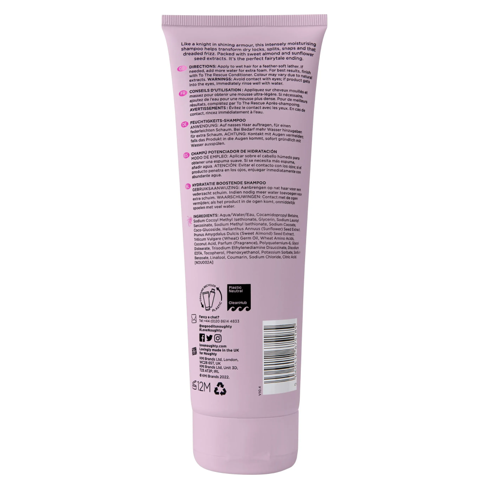 Noughty To The Rescue Moisture Boost Shampoo 250ml