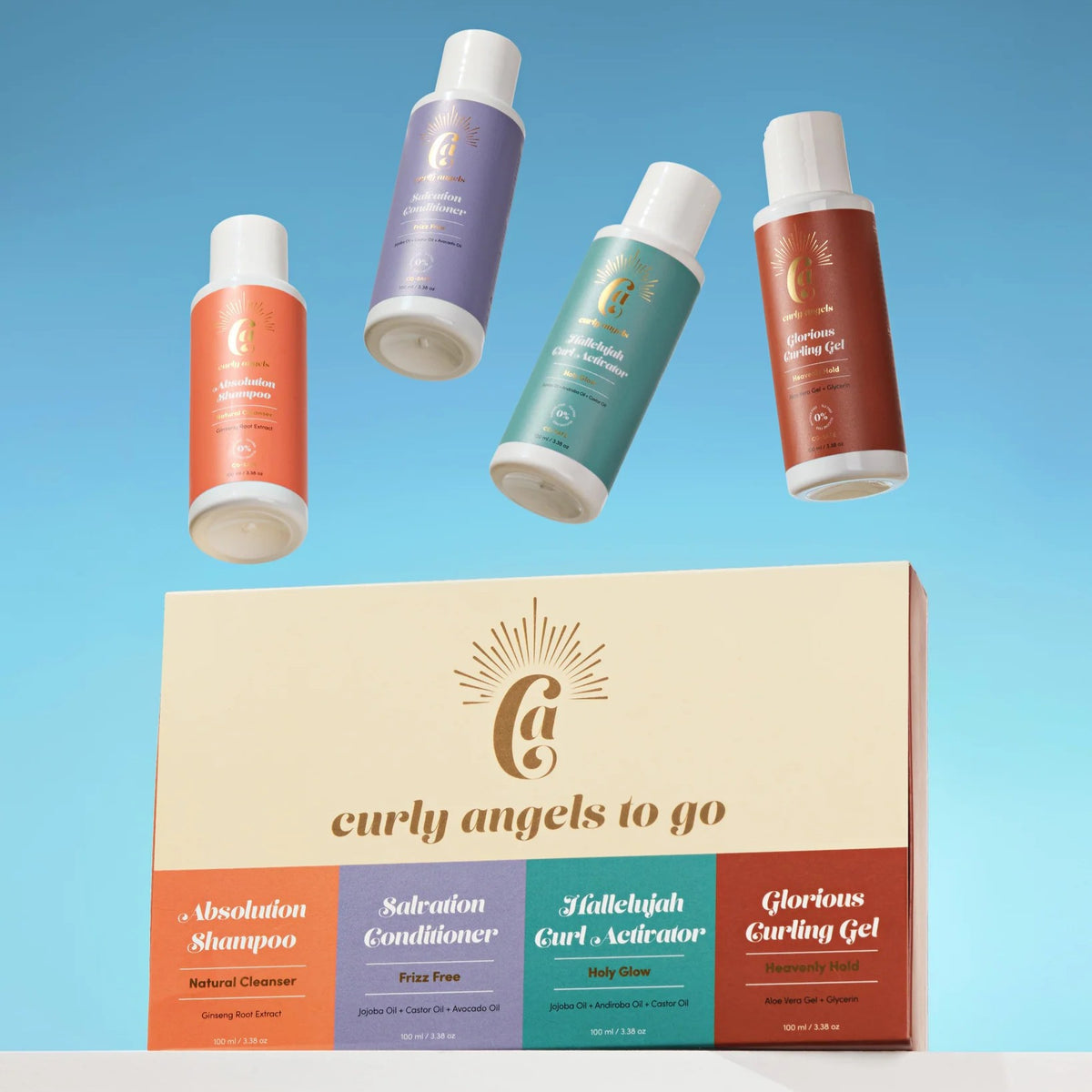 Curly Angels To Go Travel Kit