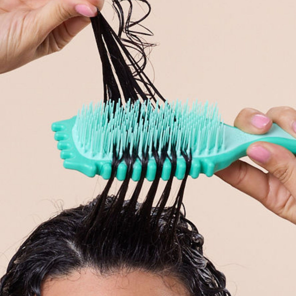Bounce Curl Slick-Dense Define EdgeLift Brush Teal