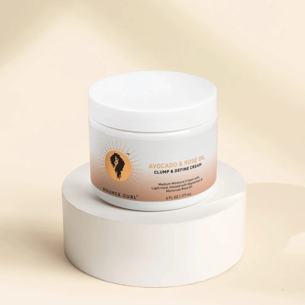 Bounce Curl Avocado & Rose Oil Clump and Define Cream