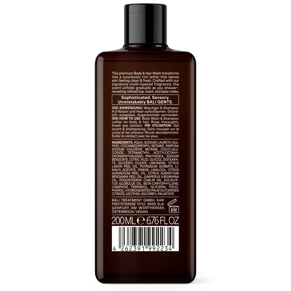 Bali Curls Herren Duschgel Rosmarin Ingwer 1 200ml