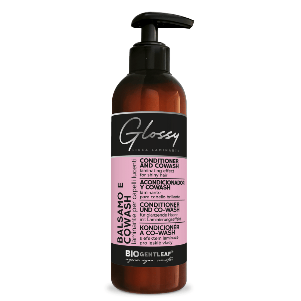 Bio Gentleaf Glossy Laminating Conditioner und Co-Wash für glänzendes Haar 200 ml