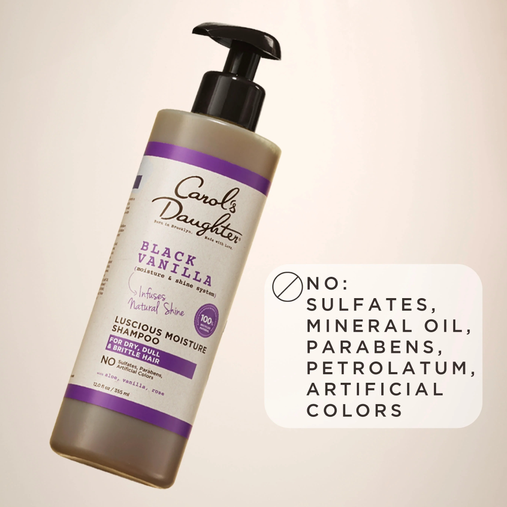 Carols Daughter Black Vanilla Moisture & Shine Shampoo 12oz