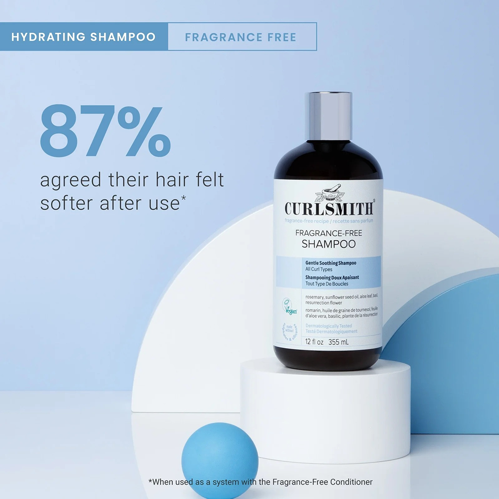Curlsmith Duftfreies Shampoo 355ml