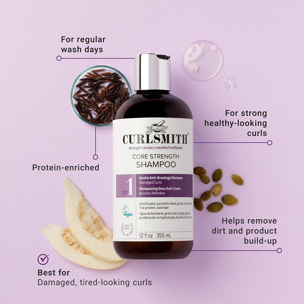 Curlsmith Core Strength Shampoo 355ml