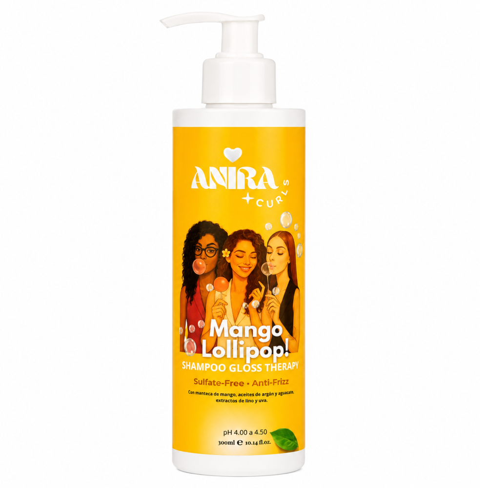 Anira Curls Mango Lollipop Shampoo Glanztherapie