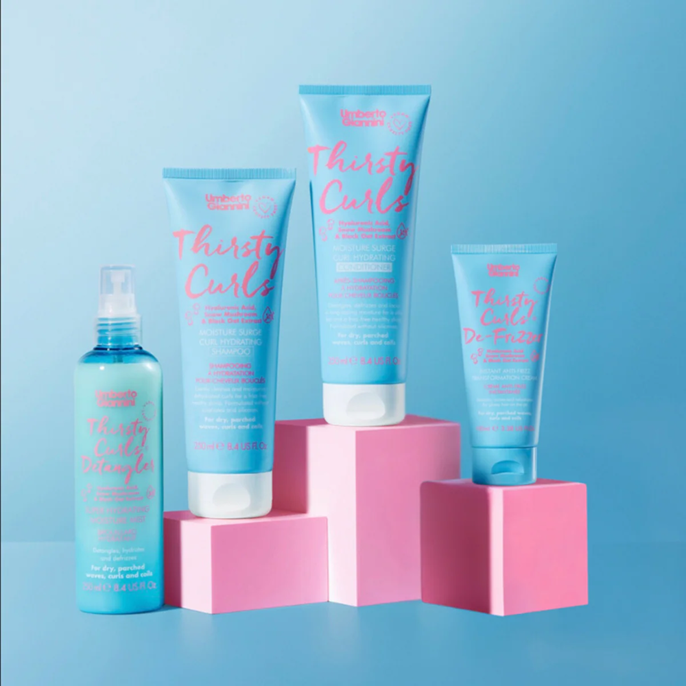 Umberto Giannini Thirsty Curls Locken-Hydratisierungsspülung 250ml