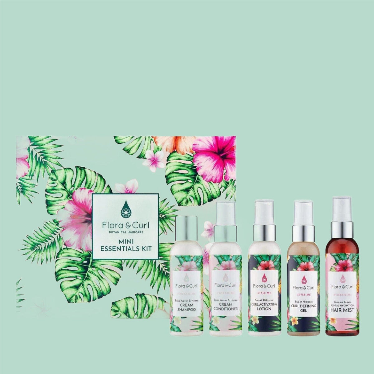 Flora & Curl Mini-Essentials Locken-Kit