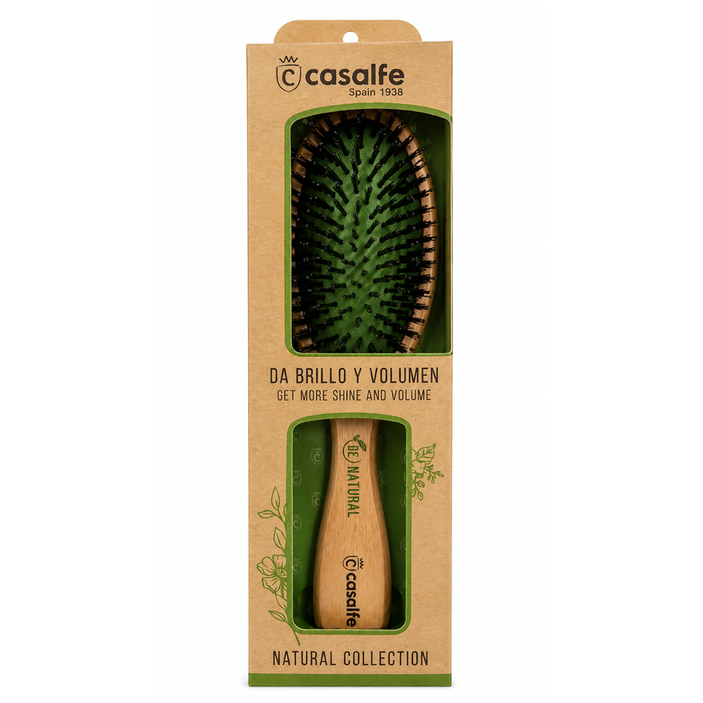 Casalfe Wooden Cushion Oval Brushes