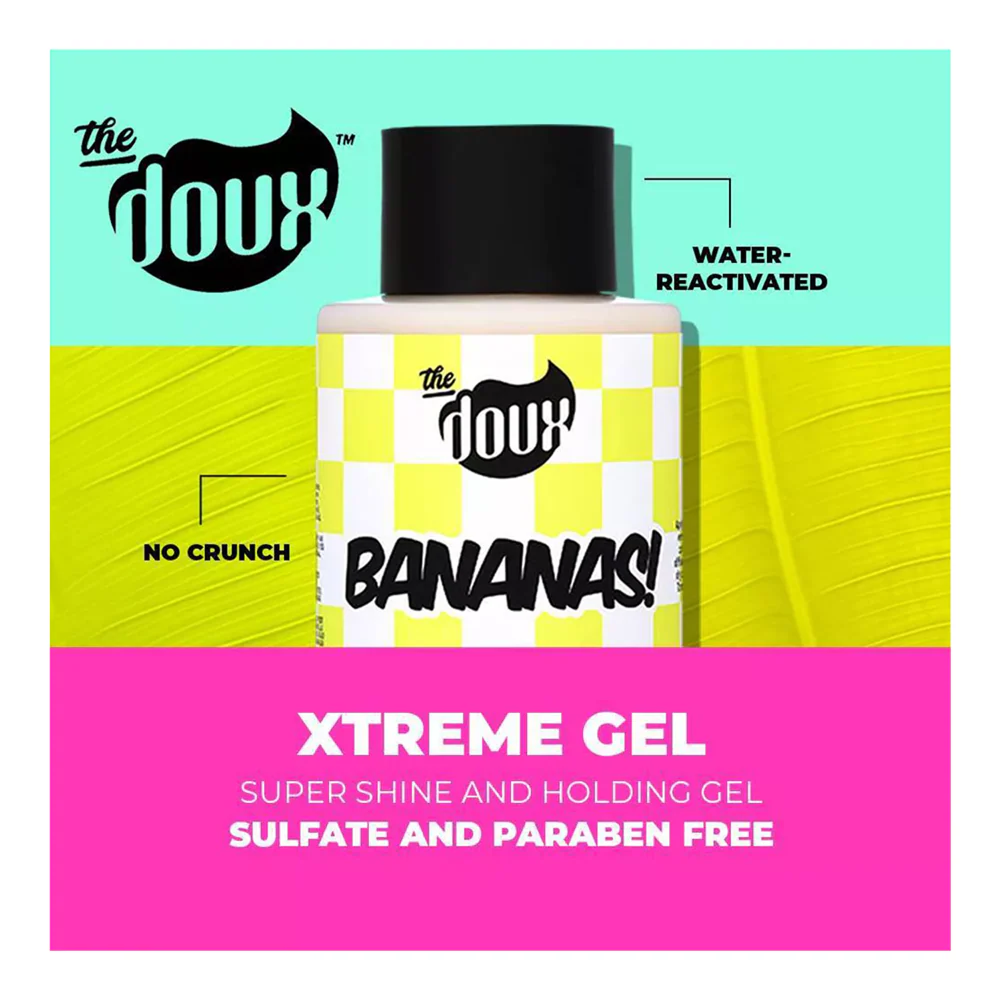 The Doux Banana Xtreme Hold Gel 12oz