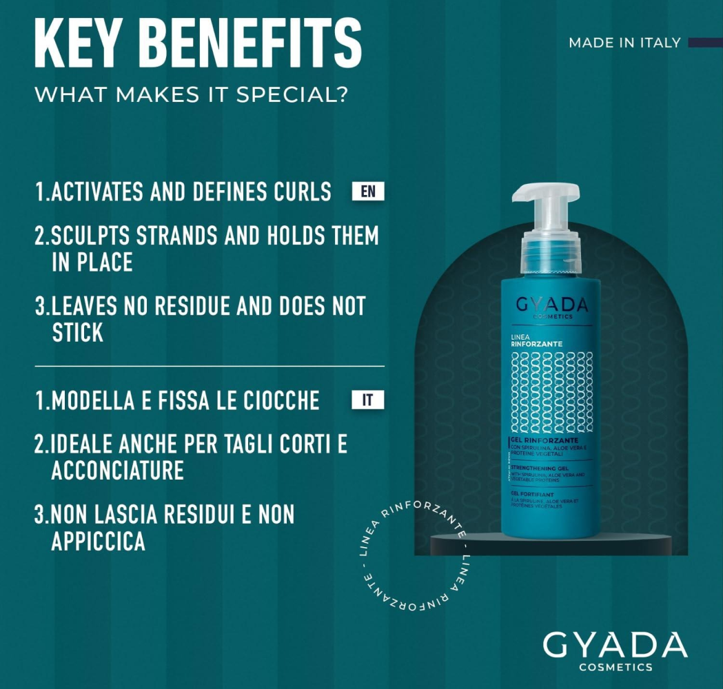 Gyada Visual Volumizing Haargel 150ml
