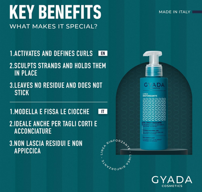 Gyada Visual Volumising Hair Gel 150ml