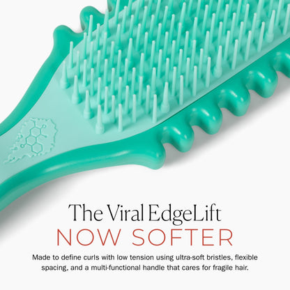 Bounce Curl Slick-Flex Define EdgeLift Brush Teal