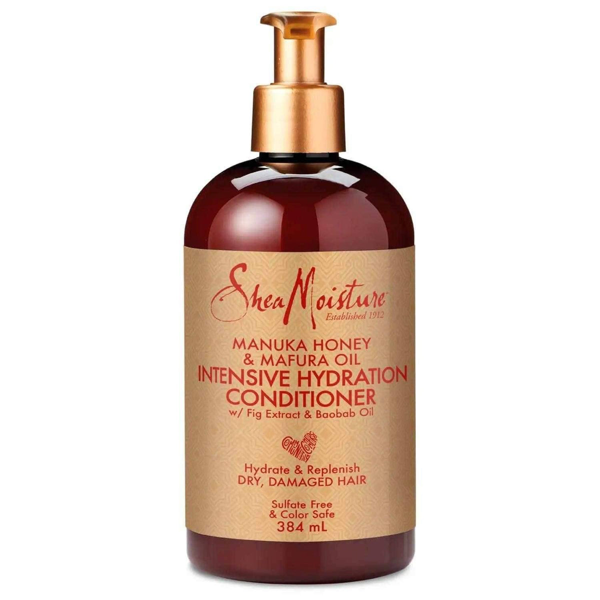 Shea Moisture Manuka Honig &amp; Mafura Öl Intensiv Feuchtigkeit Spülung 384ml