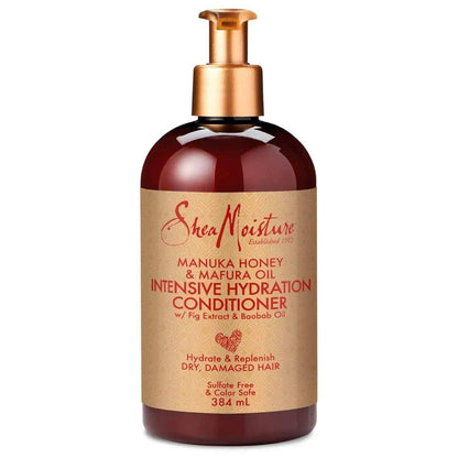 Shea Moisture Manuka Honig &amp; Mafura Öl Intensiv Feuchtigkeit Spülung 384ml