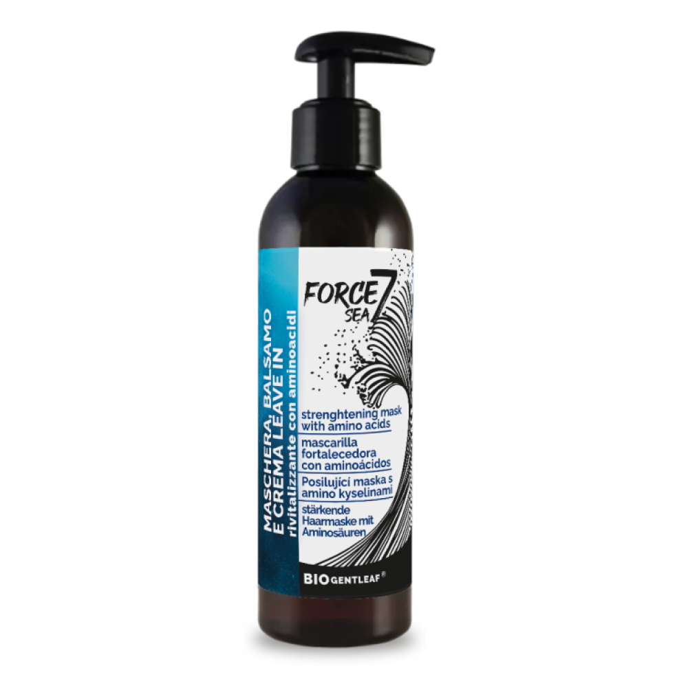 Bio Gentleaf Force 7 Meeresmaske, Spülung, Leave-in Creme 200ml