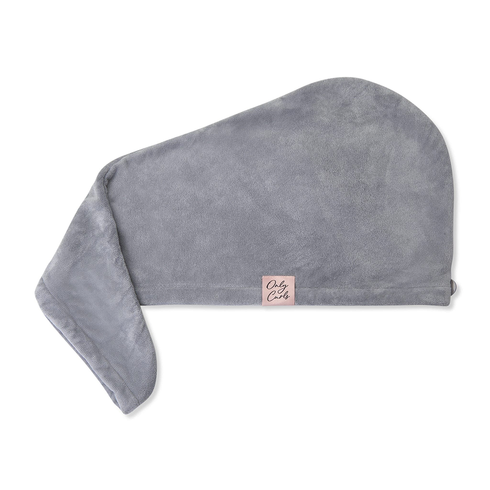Only Curls Handtuch Turban – Grau