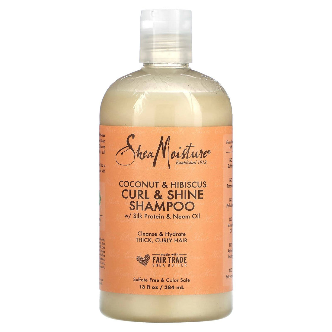 Shea Moisture Coconut &amp; Hibiscus Curl &amp; Shine Shampoo