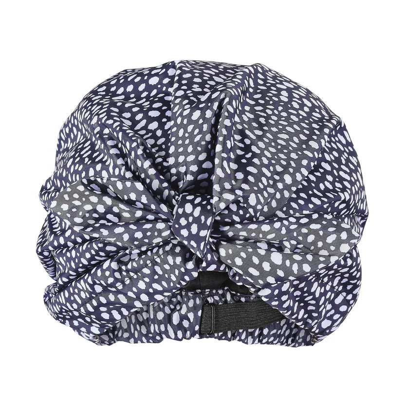 Only Curls Duschhaube Navy Animal
