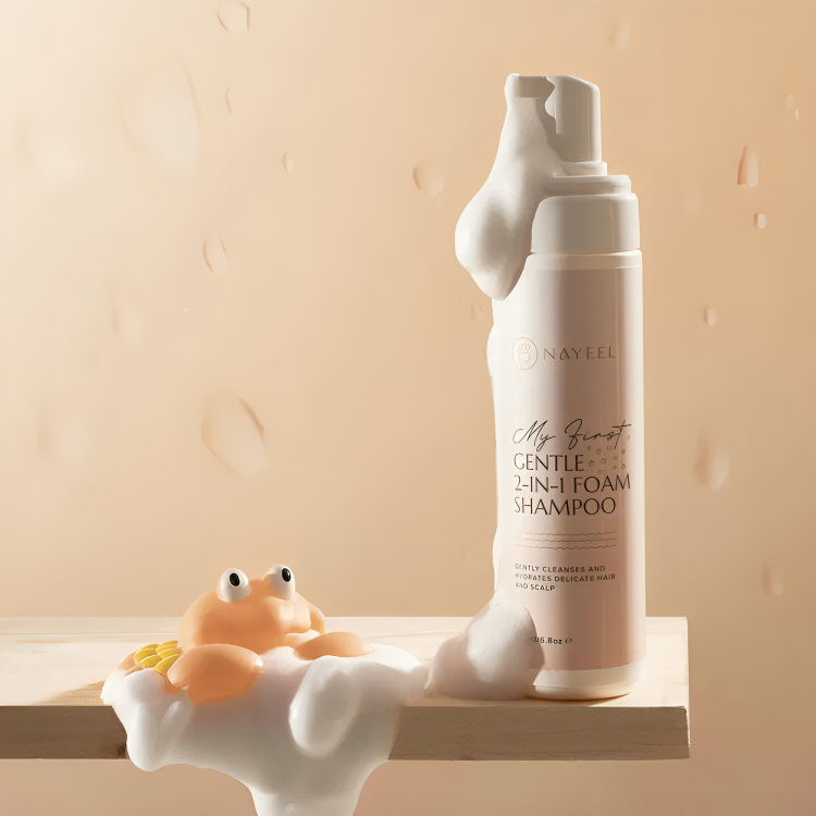 Curly Secret Nayeel – Mein erstes sanftes 2-in-1-Schaumshampoo 200ml