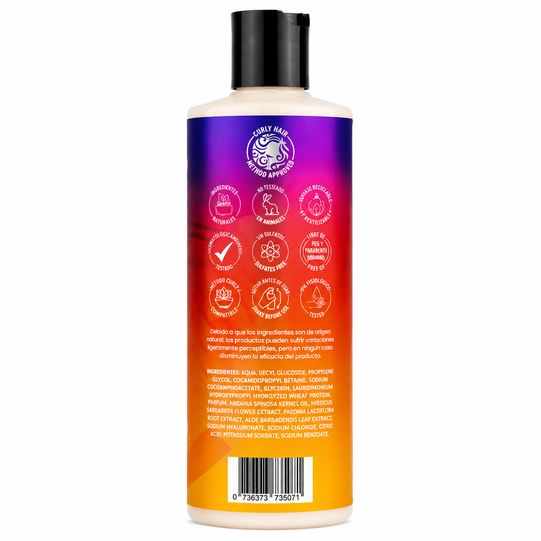 CurlMed Flüssigshampoo Lockiges Haar 400ml